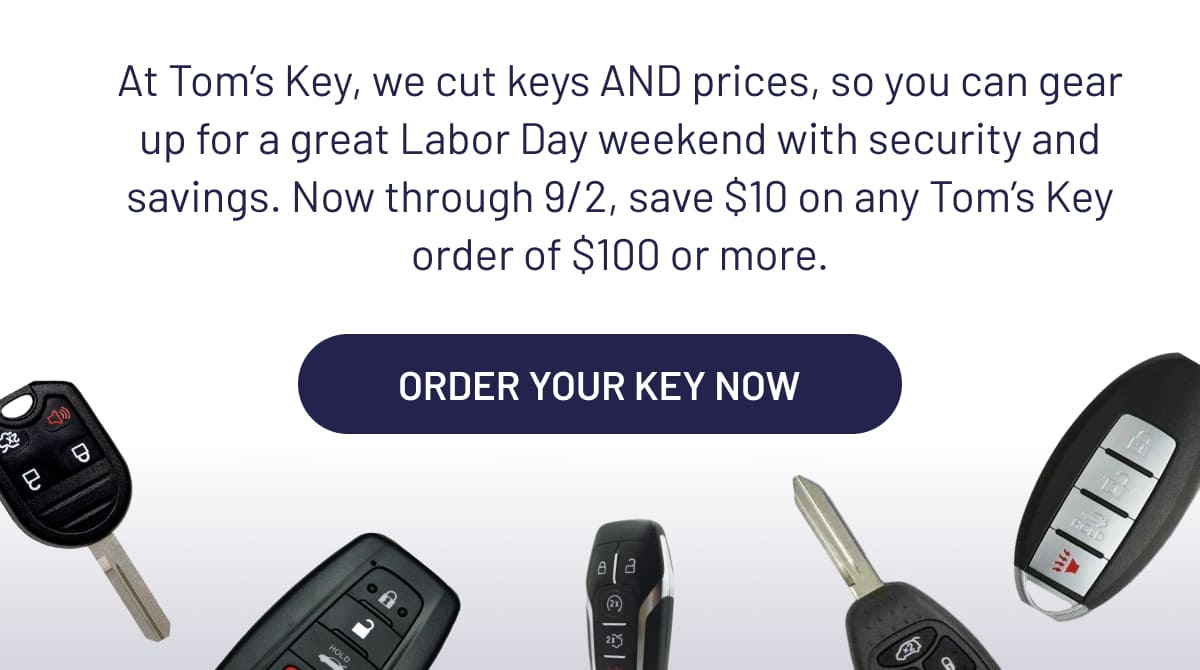 Order Your Key Now